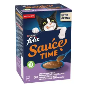 FELIX Sauce Soup Pollo y Salmón 8(6x40g)