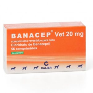BANACEP VET 20 MG 56 COMP.
