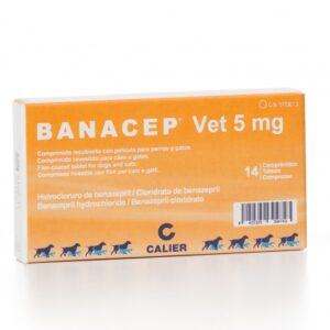 BANACEP VET 5 MG. 14 COMP.