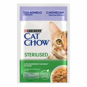 CAT CHOW GH STERILISED GiG Lmb&Grnb26x85g