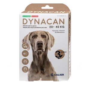 DYNACAN DOG  20-40 KG. 3 pipetas