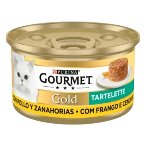 GOURMET GOLD Tartallette Pollo+ Zanahoria 24x85g