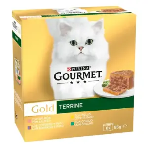GOURMET GOLD Terrine surtido Mpk8_12(8x85g)