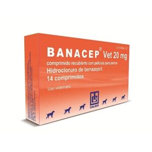 BANACEP VET 20 MG 14 COMP.