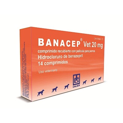 BANACEP VET 20 MG 14 COMP.