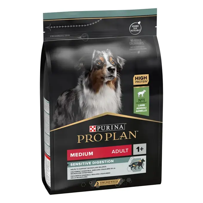 DOG PS PPLAN Medium Adult Digest Cordero 3kg