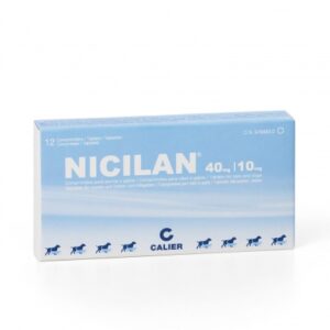 NICILAN 40/10 12 COMPR.