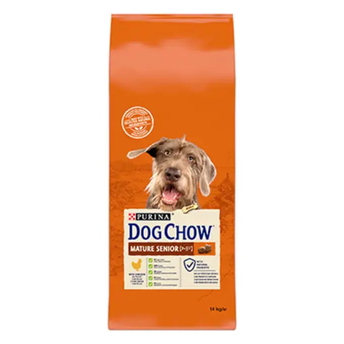 DOG CHOW MATURE SENIOR POLLO 14 KG