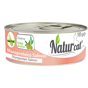 NATURCAT MONOPROTEICO SALMON 6x200 GR