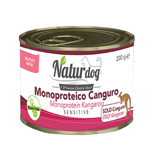 NATURDOG MONOPROTEICO CANGURO 6x200 GR