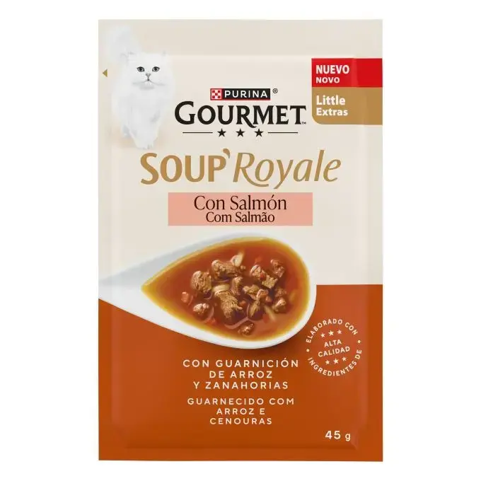 GOURMET SOUP Royale MP Salmón 8(6x45g)