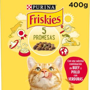 FRISKIES CAT BUEY&POLLO 20X400 GR