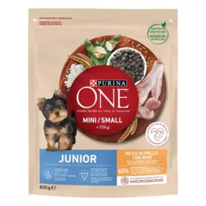ONE MINI DOG JUNIOR POLLO 8X800 GR