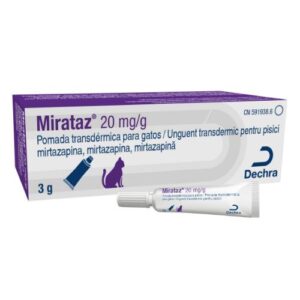 MIRATAZ 20 MG/G 3 GR POMADA GATOS